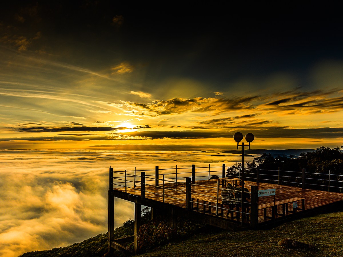 Um Lindo Pôr do Sol – Morro&nbsp;Grande