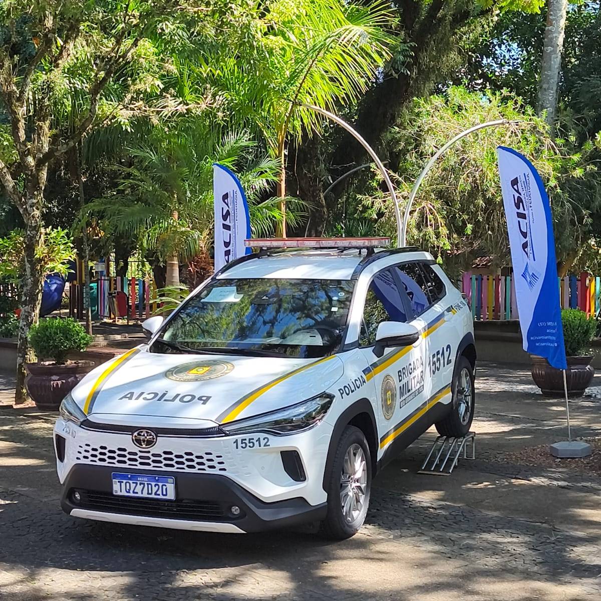 Empresários entregam a 2 viatura para Brigada&nbsp;Militar