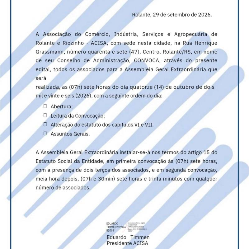 ASSEMBLEIA GERAL